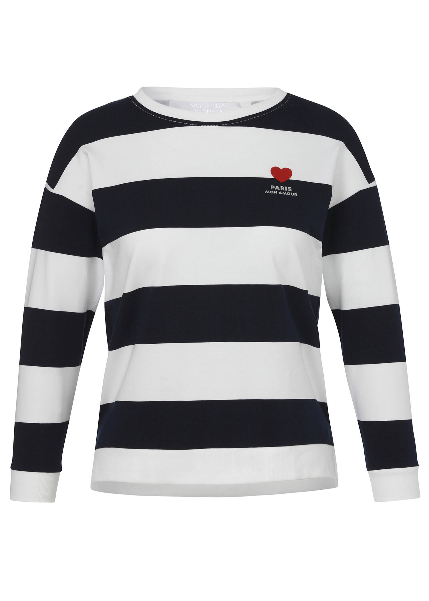 Maritimes Streifen Sweatshirt / 