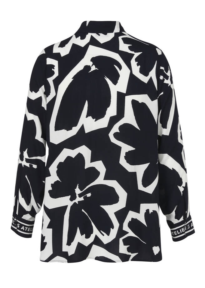  marine / ecru Rückansicht