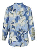Softe Baumwollbluse mit Allover-Print / 