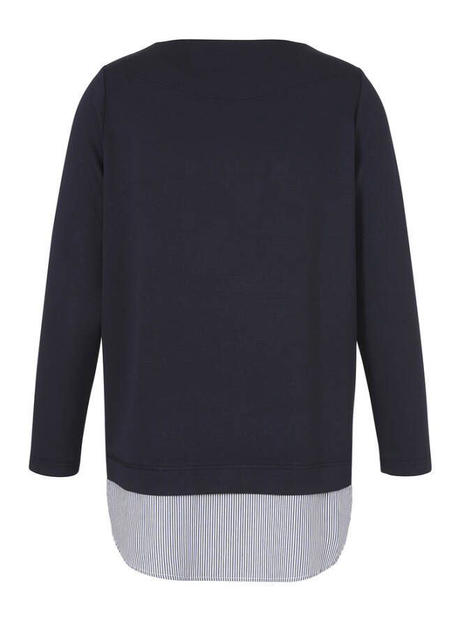 marine / ecru Rückansicht