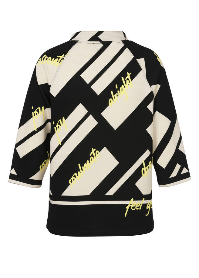  schwarz multicolor Rückansicht