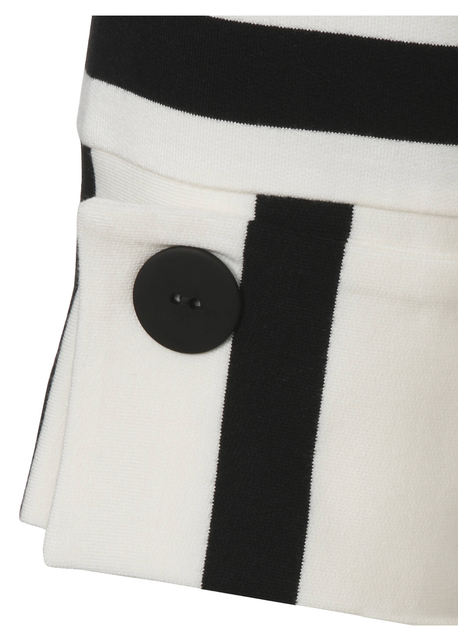 3/4-Arm Sweatshirt mit Streifen / 