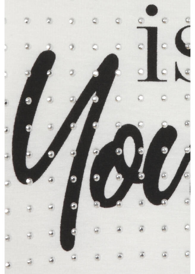 Jersey Shirt mit Mustermix / 