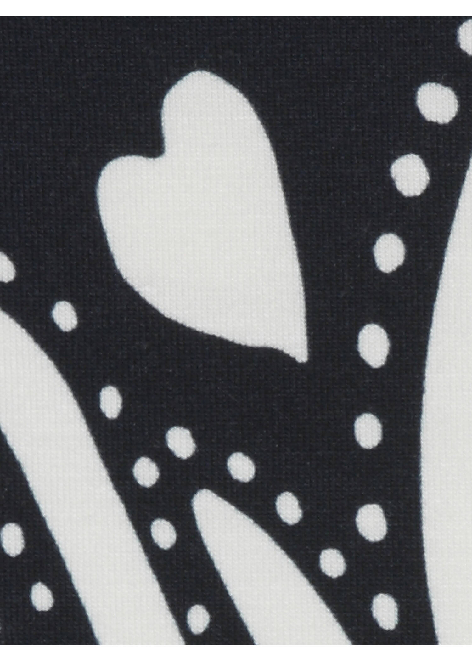 Edles Print-Shirt in Marine / Ecru / 