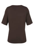 Viskose-Jersey Shirt mit Palmen-Motiv /