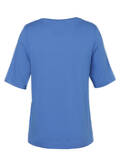 Viskose-Jersey Shirt mit Palmen-Motiv /