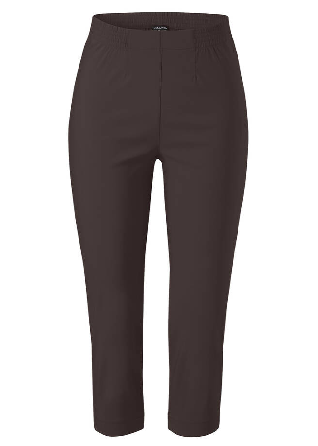 3/4-Hose Premium Basic mocca Frontansicht