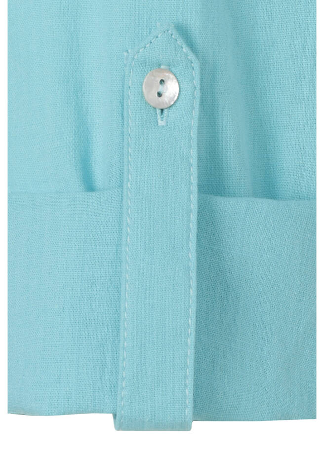 Softe 3/4-Arm Baumwollbluse / 