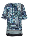 Print-Shirt im leichten A-Schnitt / 