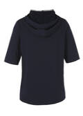 Softes Halbarm-Shirt mit Kapuze / 