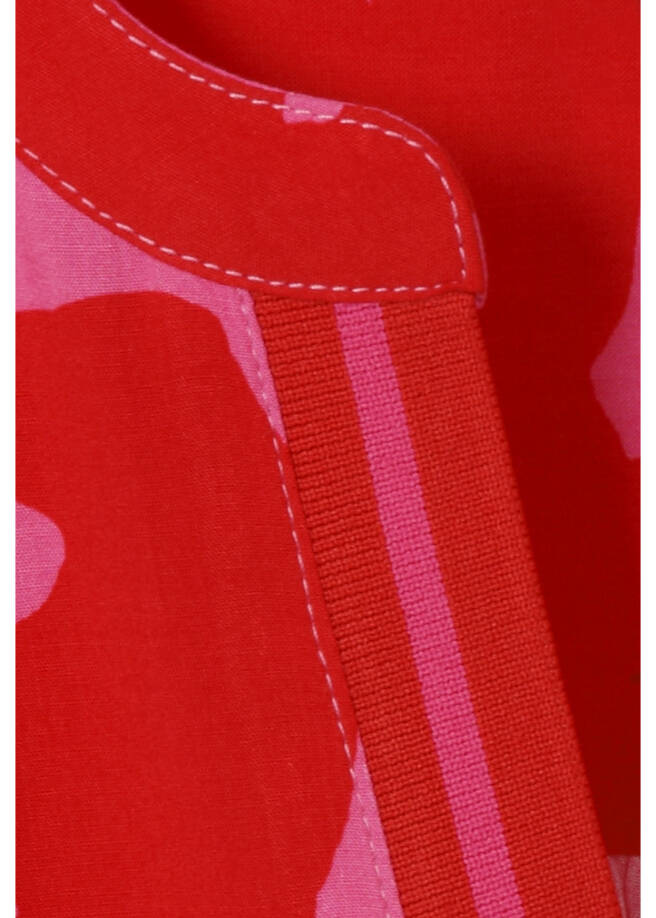 3/4-Arm Viskose-Tunika mit Blumenmuster / 