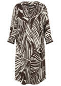 Luftiges 3/4-Arm-Viskosekleid / 