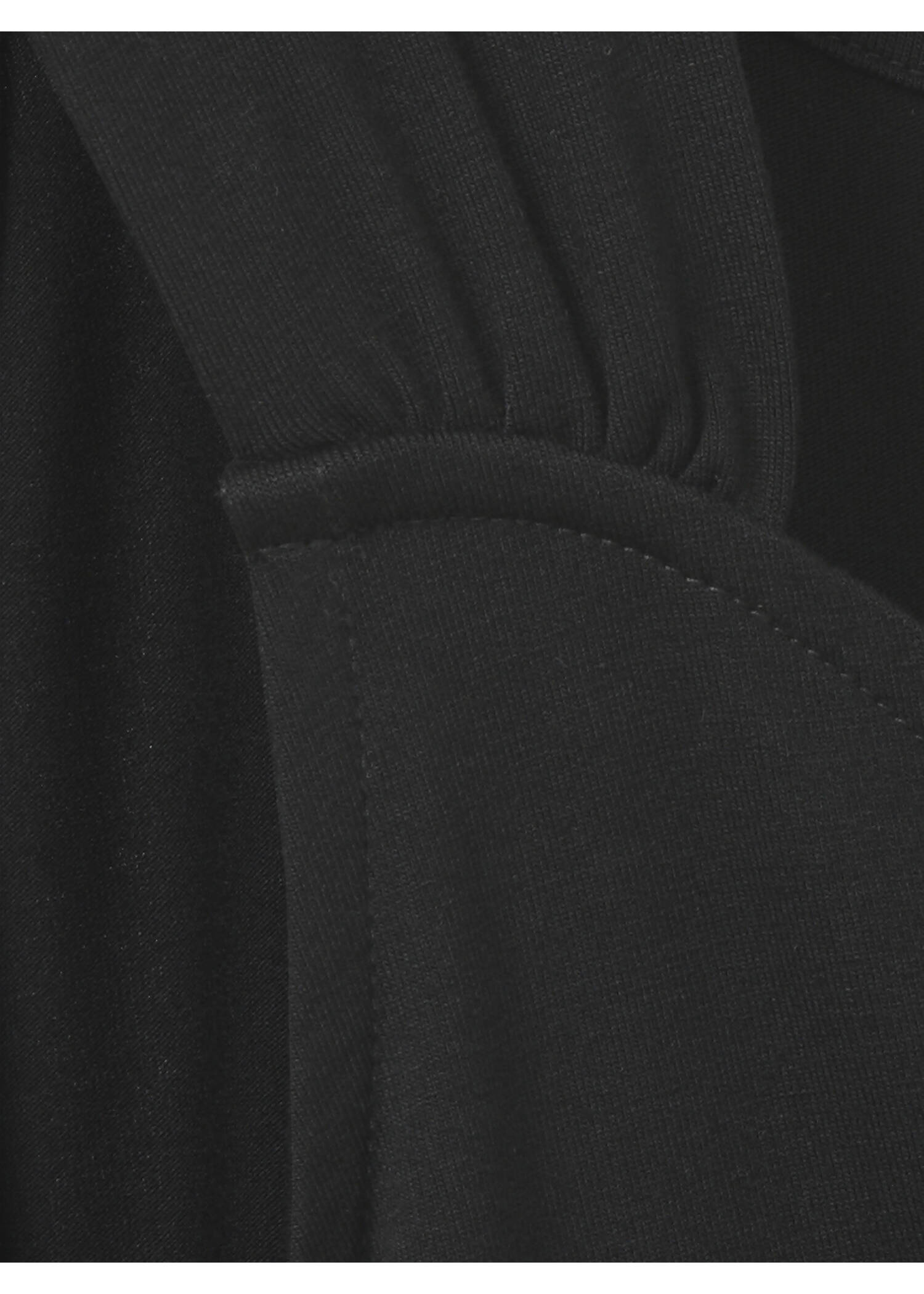 Leichtes V-Top Schwarz /