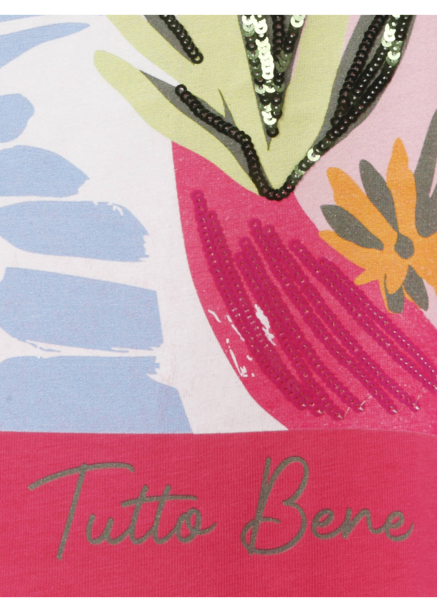 Softes Baumwoll-Shirt mit Sommer-Motiv / 