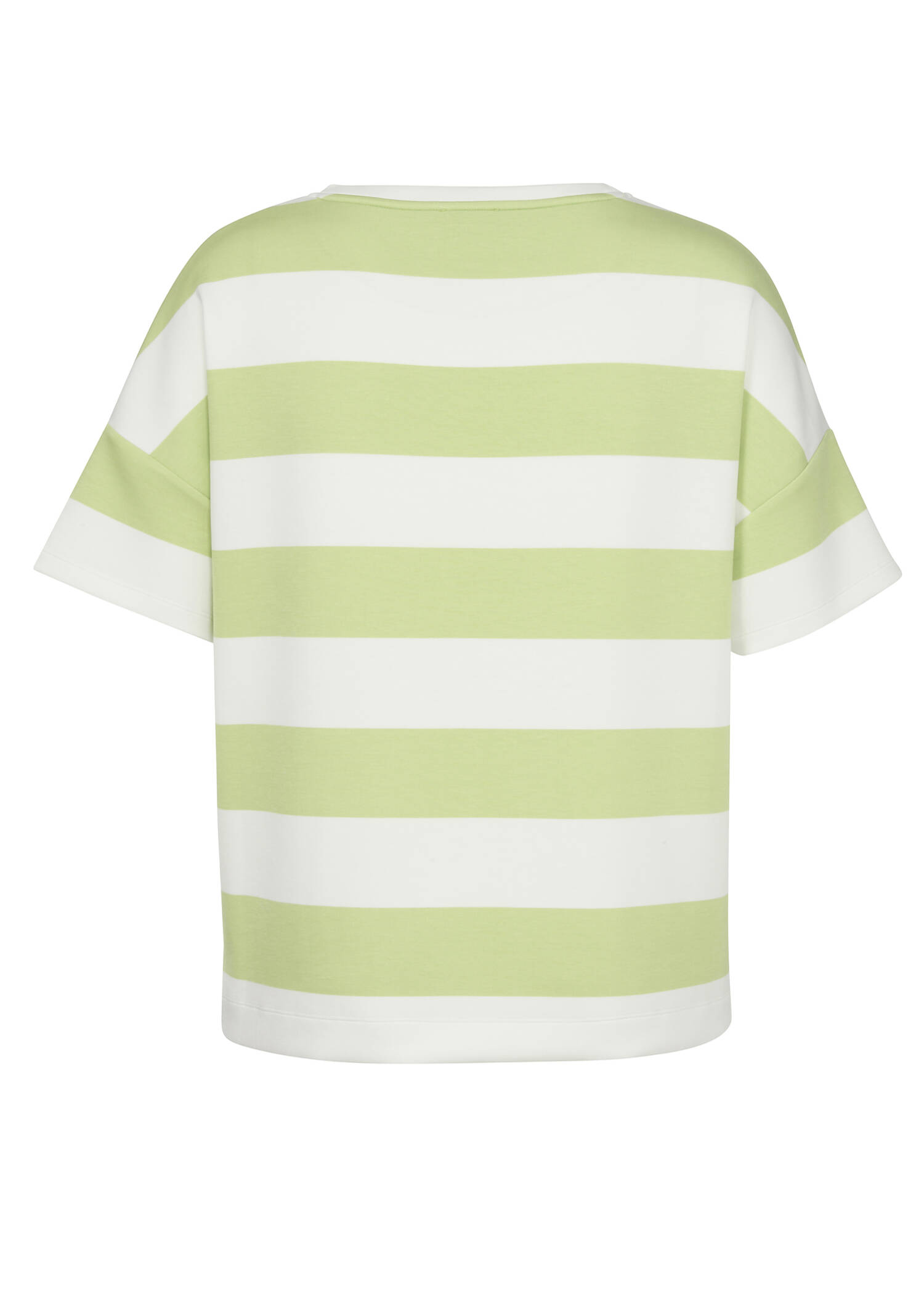 Sommerliches Halbarm-Sweatshirt mit Streifen /