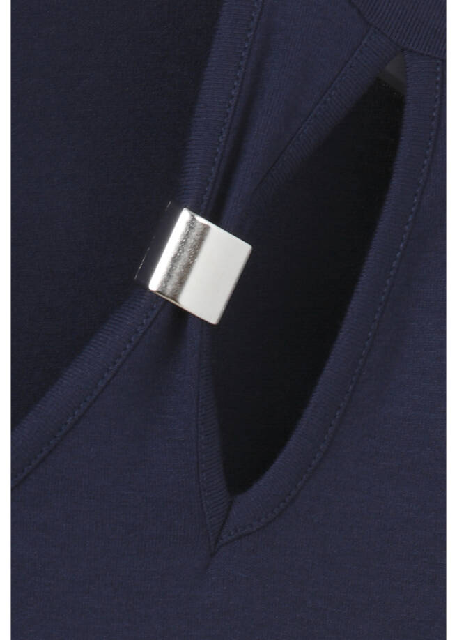 Premium Kombi-Shirt mit Cut-Out Schulter-Detail /