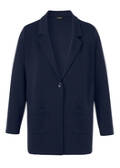 Edel-lässige Blazer-Jacke mit Revers / 