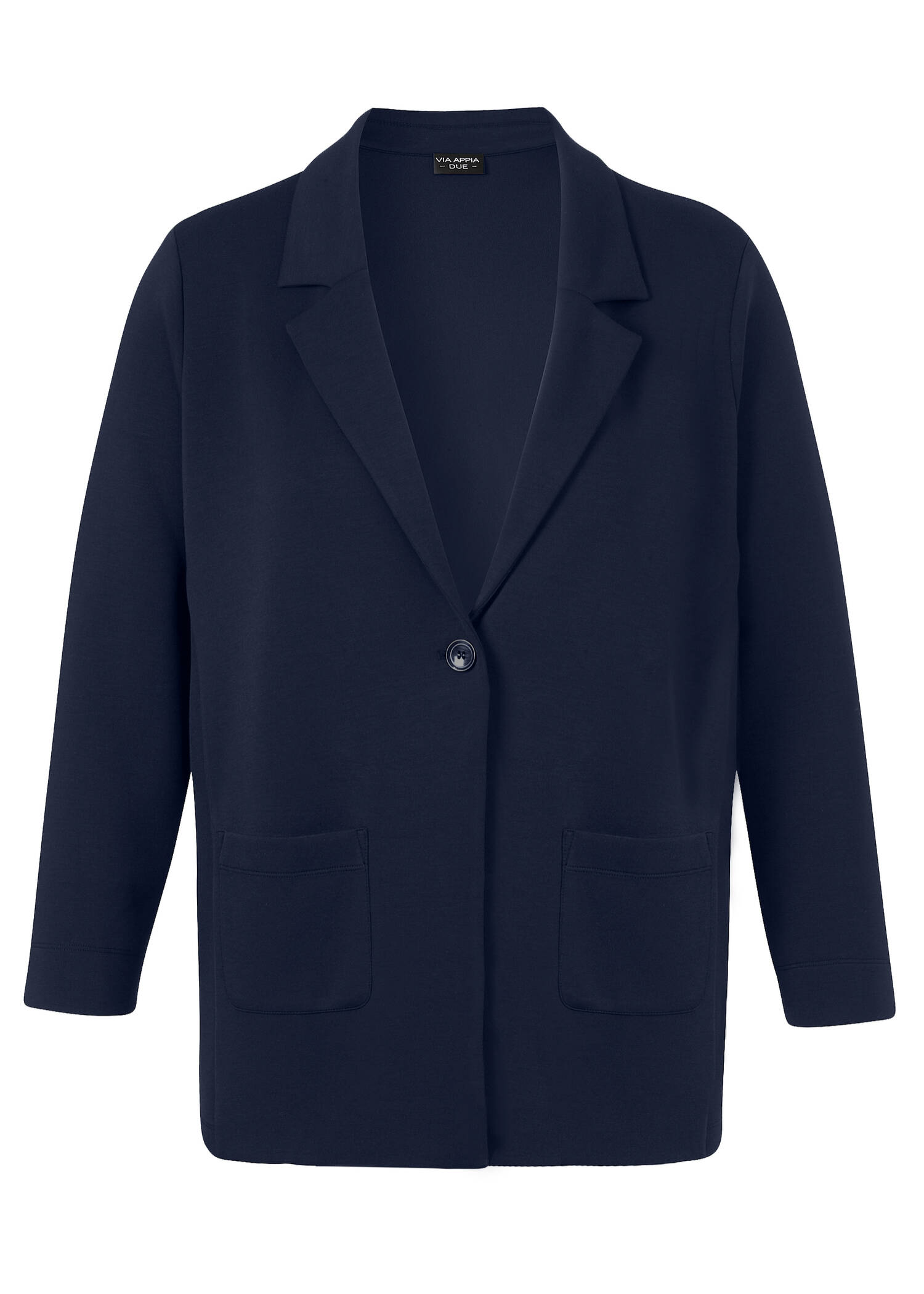 Edel-lässige Blazer-Jacke mit Revers / 