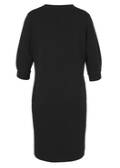 Feminines Sweatkleid mit 3/4-Ärmeln / 