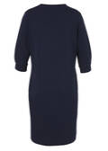 Feminines Sweatkleid mit 3/4-Ärmeln /