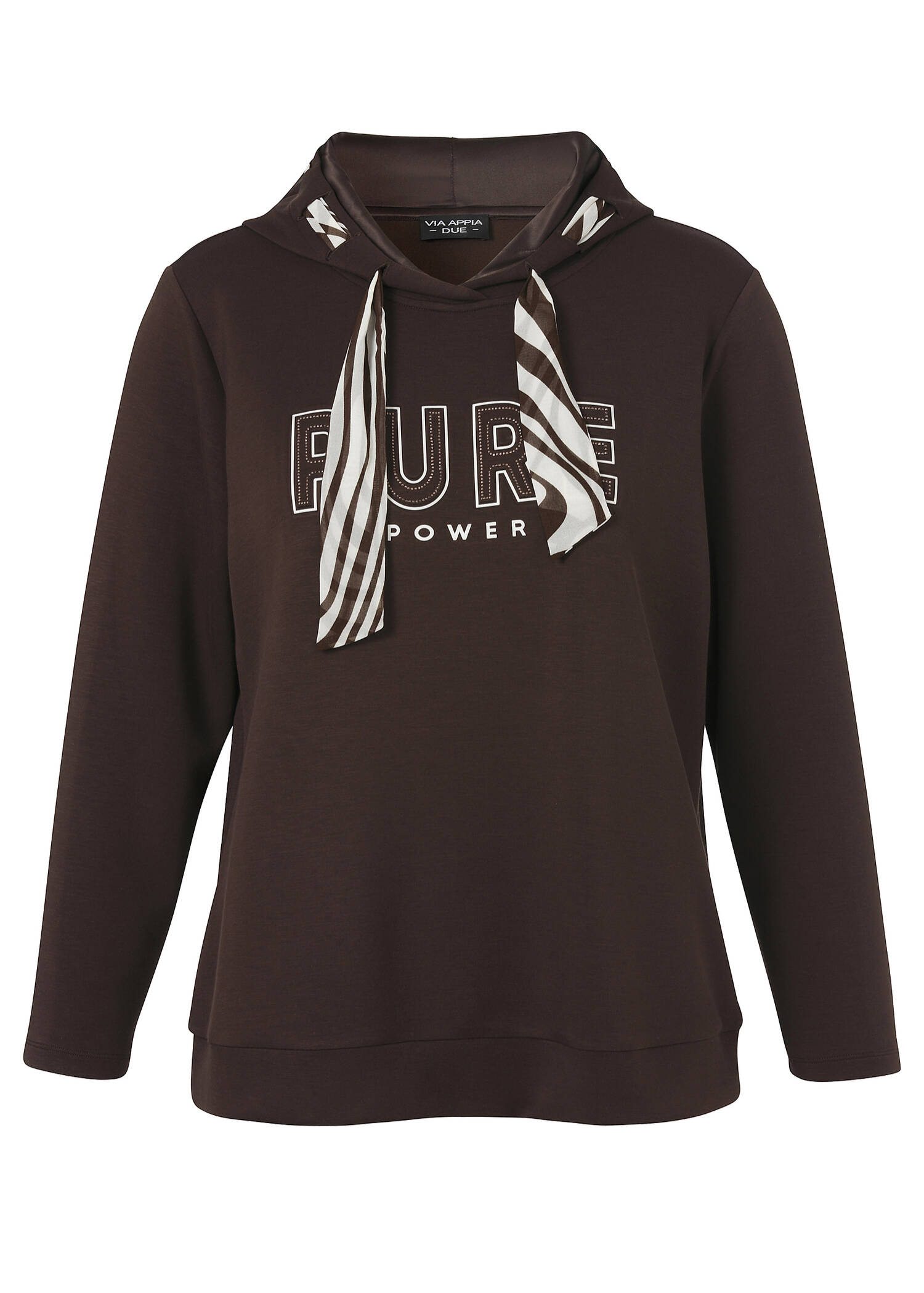 Casual Chic Kapuzen-Sweatshirt "Pure Power" /