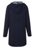 Übergangsjacke / Longjacke mit Kapuze /