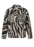Modern Animal-Print Jacke / 