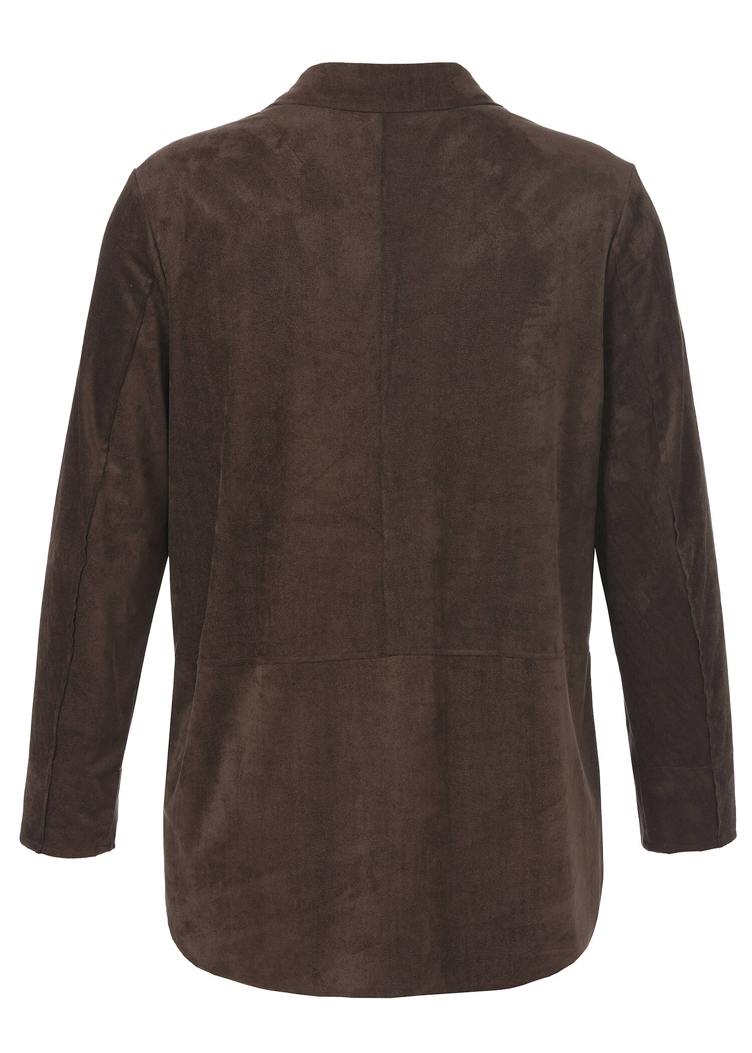 Edle Velours Hemdbluse / leichte Jacke / 