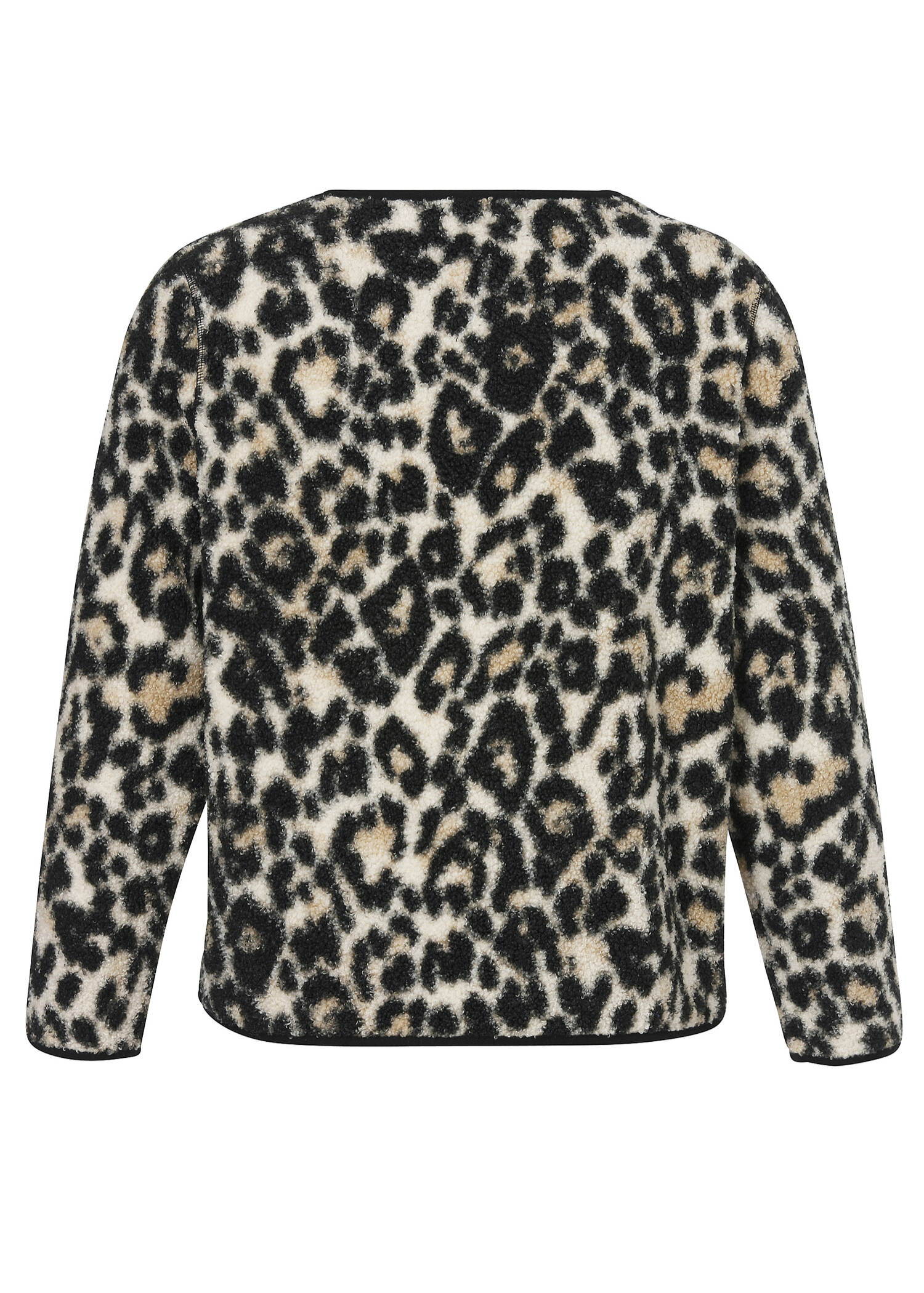 Flauschige Jacke Modern Leo /