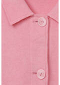 Weiche Jacke mit Kragen in Orchidee /