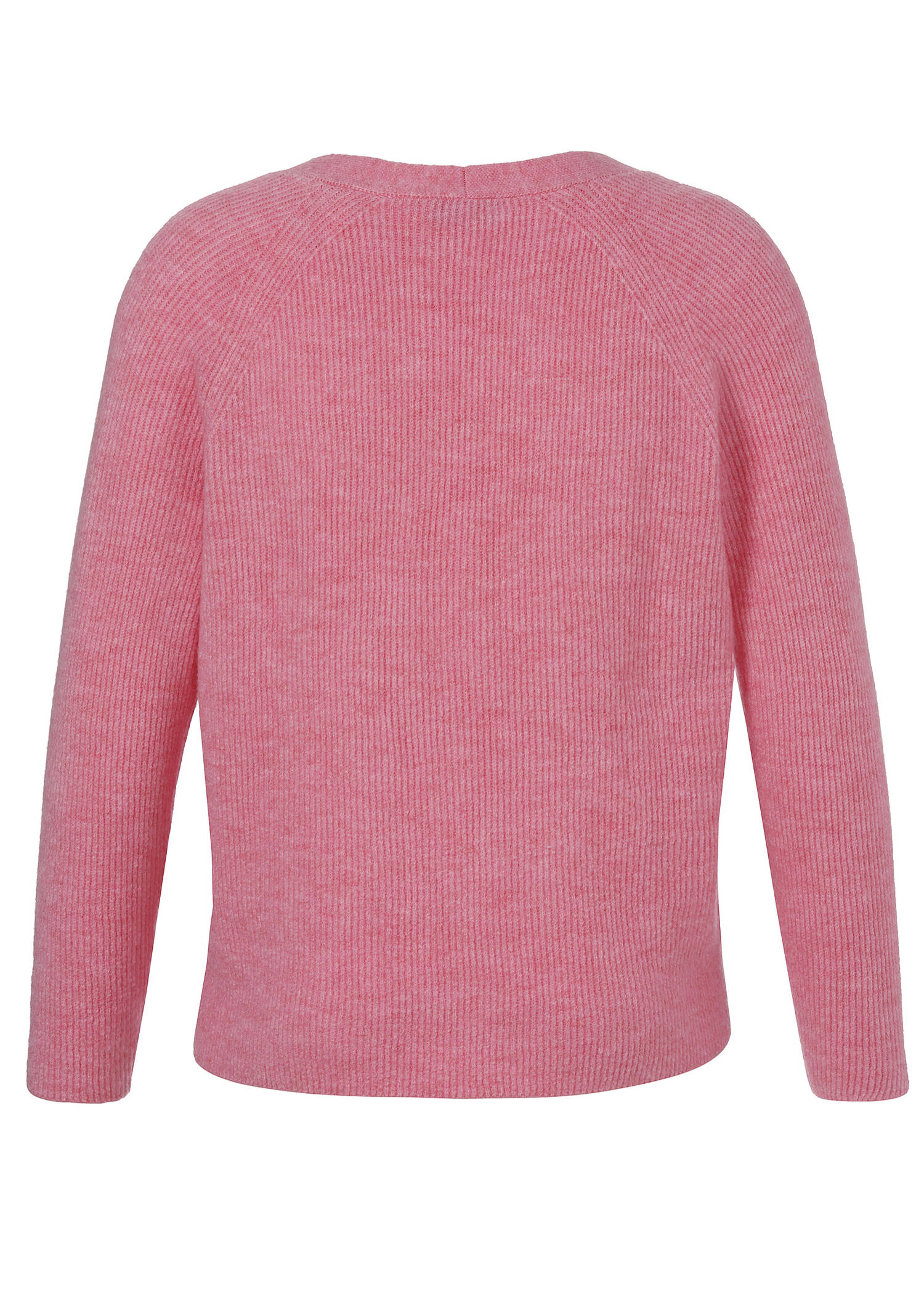 Flauschige Strickjacke Orchidee / 