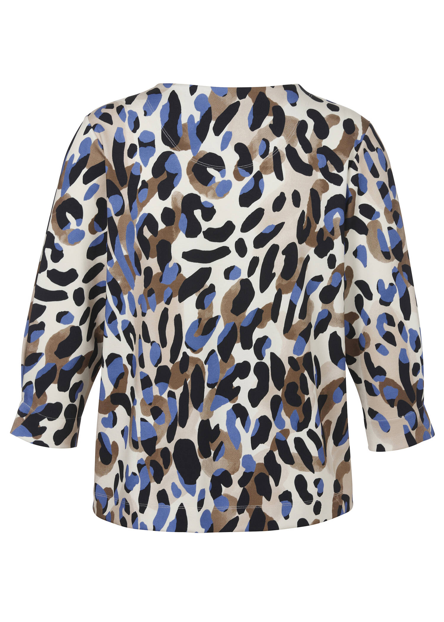 3/4-Arm Sweatshirt mit modernem Print /