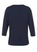 Softes 3/4-Arm-Shirt mit Motiv aus Silbersteinchen /