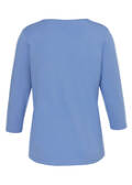 Softes 3/4-Arm-Shirt mit Motiv aus Silbersteinchen /