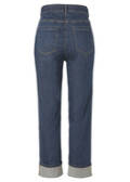 5-Pocket Power Stretch Jeans Grau Used /