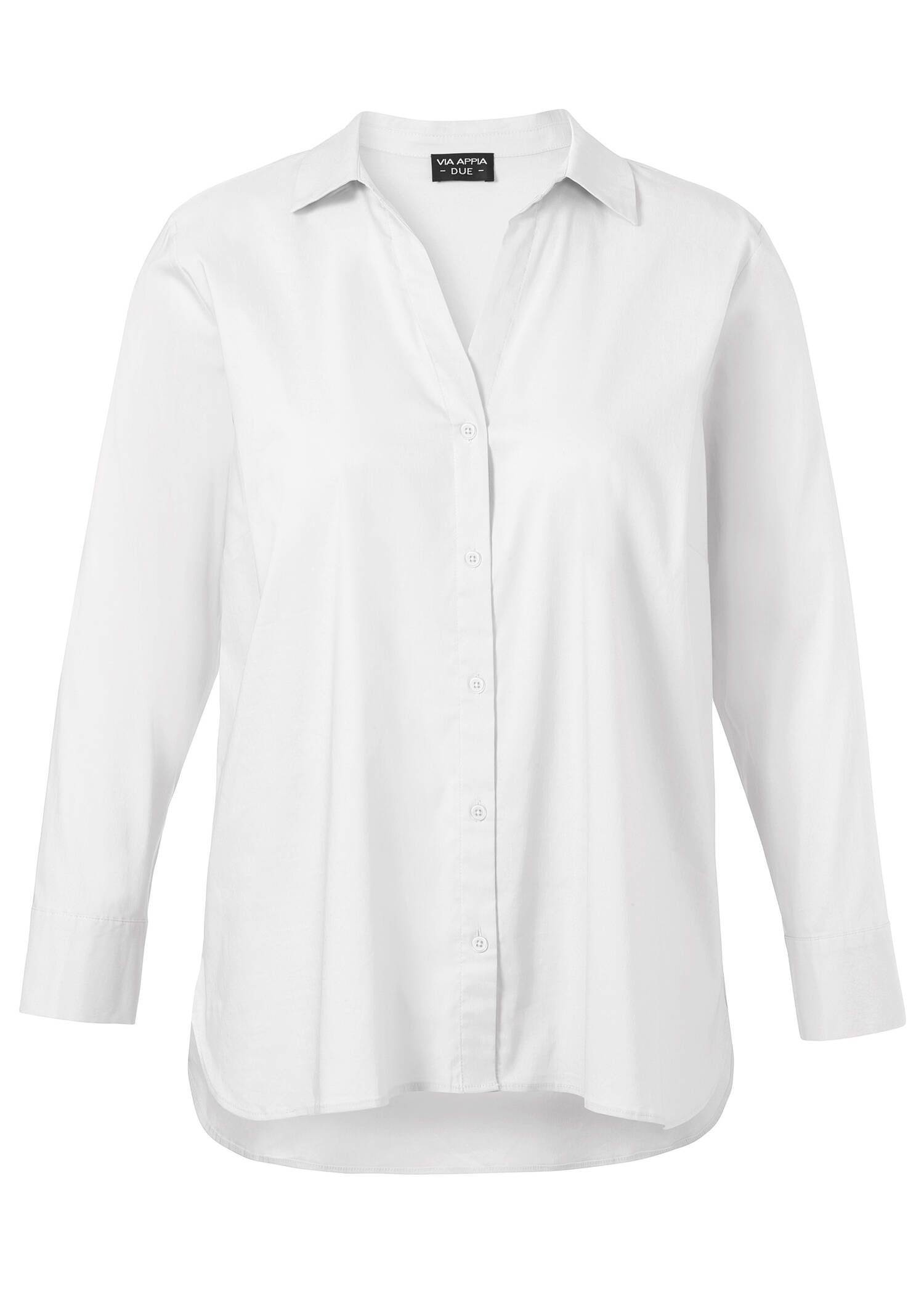 Klassische Stretch-Hemdbluse Premium Basic /