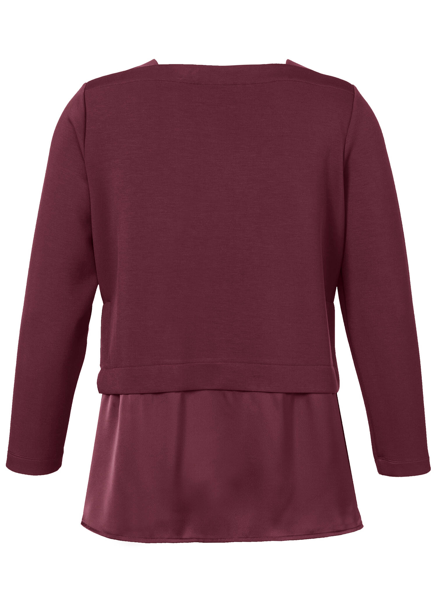 Softes Premium Sweatshirt in Bordeaux /
