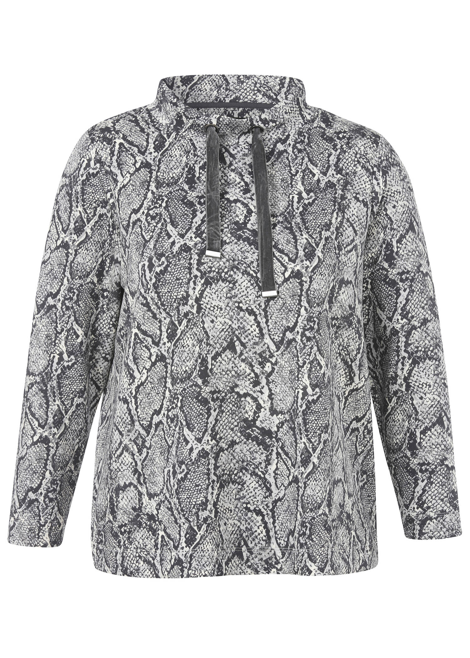 Softes Premium Sweatshirt mit Snake-Muster /