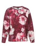 Feminines Sweatshirt mit Flower-Print /