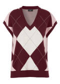 Trendy Pullunder mit V-Ausschnitt / 