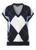Trendy Pullunder mit V-Ausschnitt /