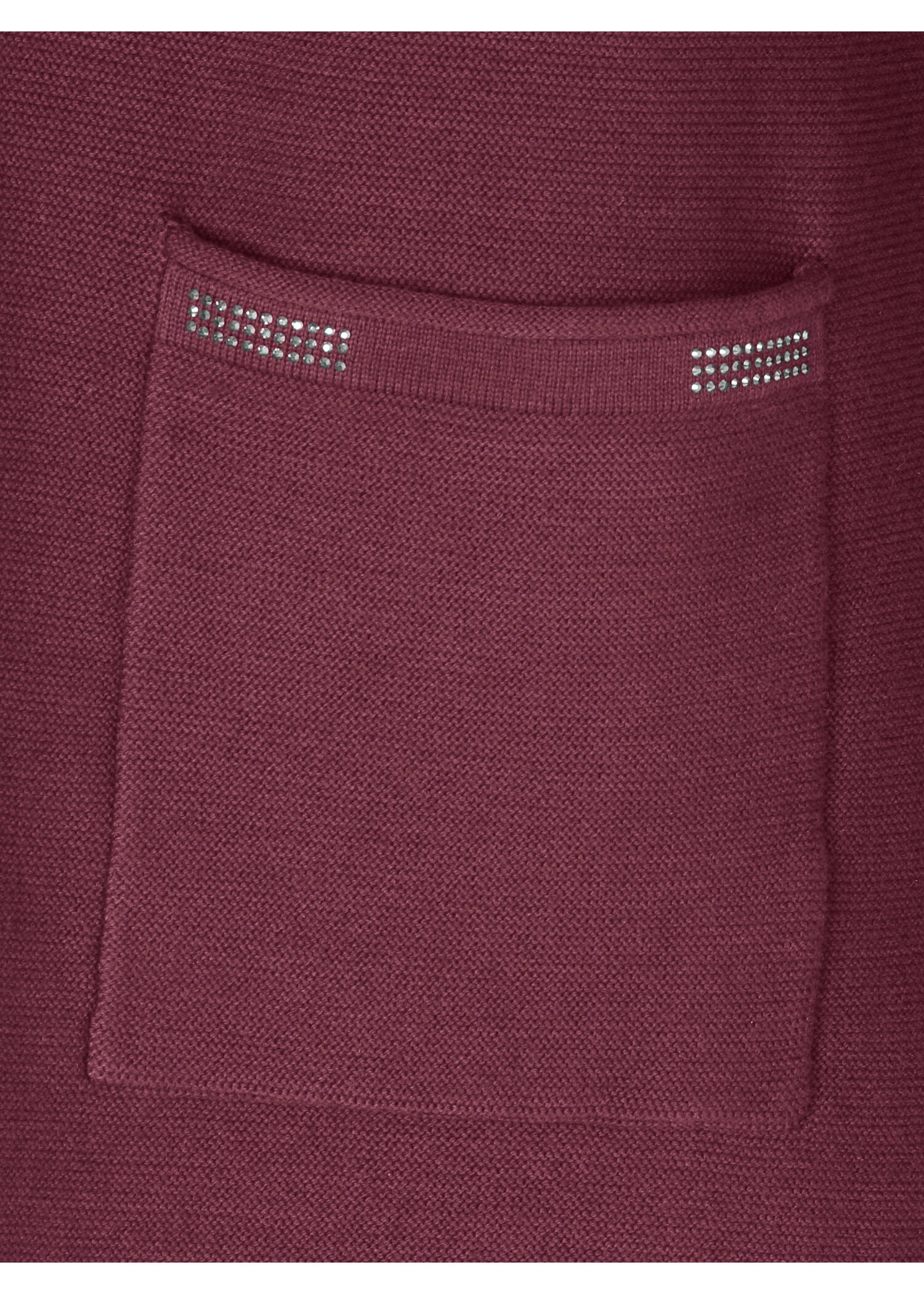 Weicher Baumwoll-Pullover mit Kelchkragen / 