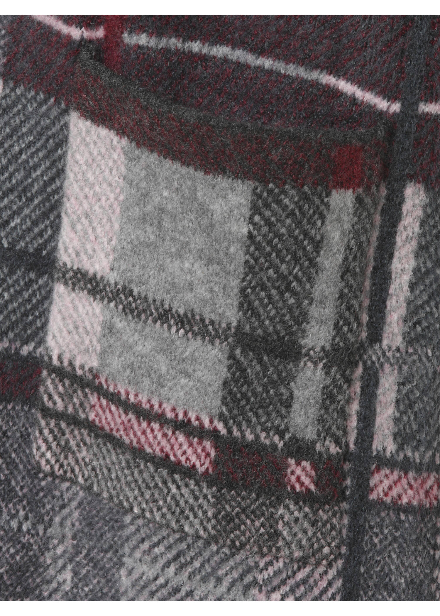 Leichte Mantel-Jacke Karomuster /