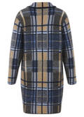 Leichte Mantel-Jacke Karomuster /
