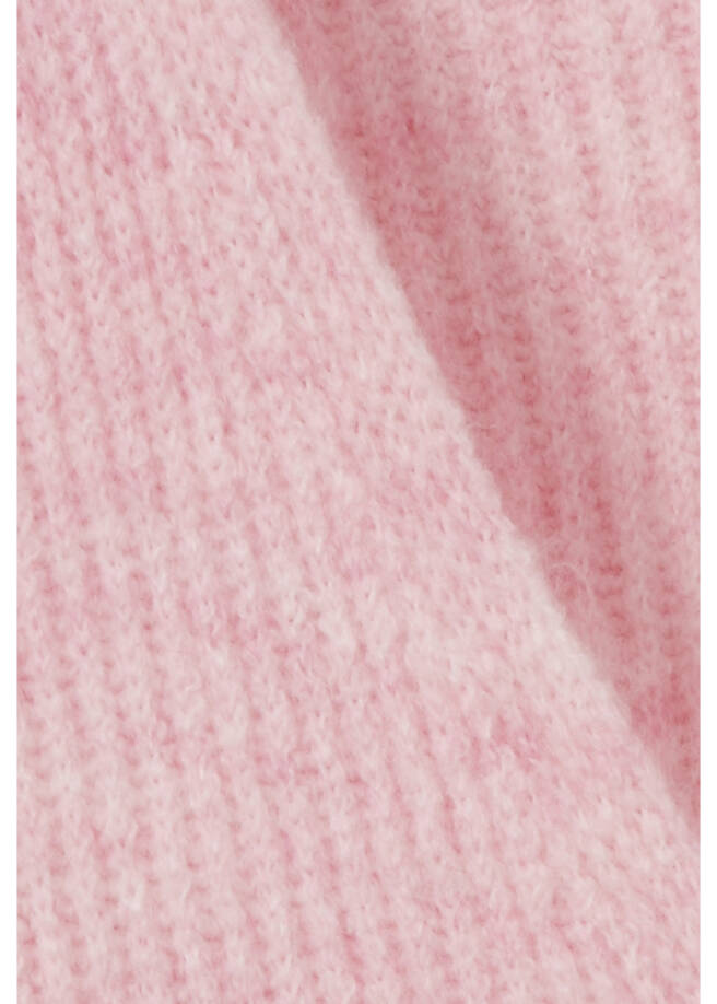 Feinstrickpullover mit Rippenstruktur /
