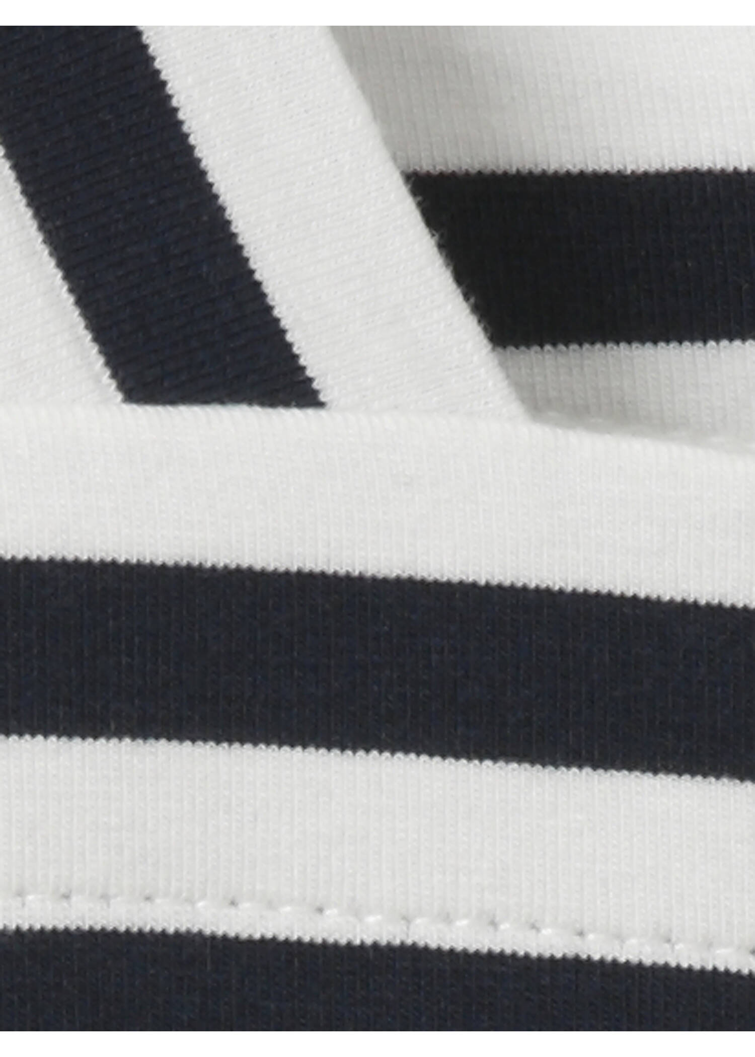 3/4-Arm Ringelshirt mit Karree-Ausschnitt / 