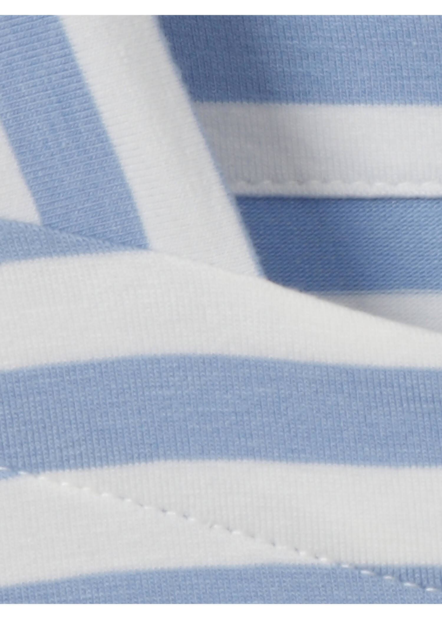 3/4-Arm Ringelshirt mit Karree-Ausschnitt / 