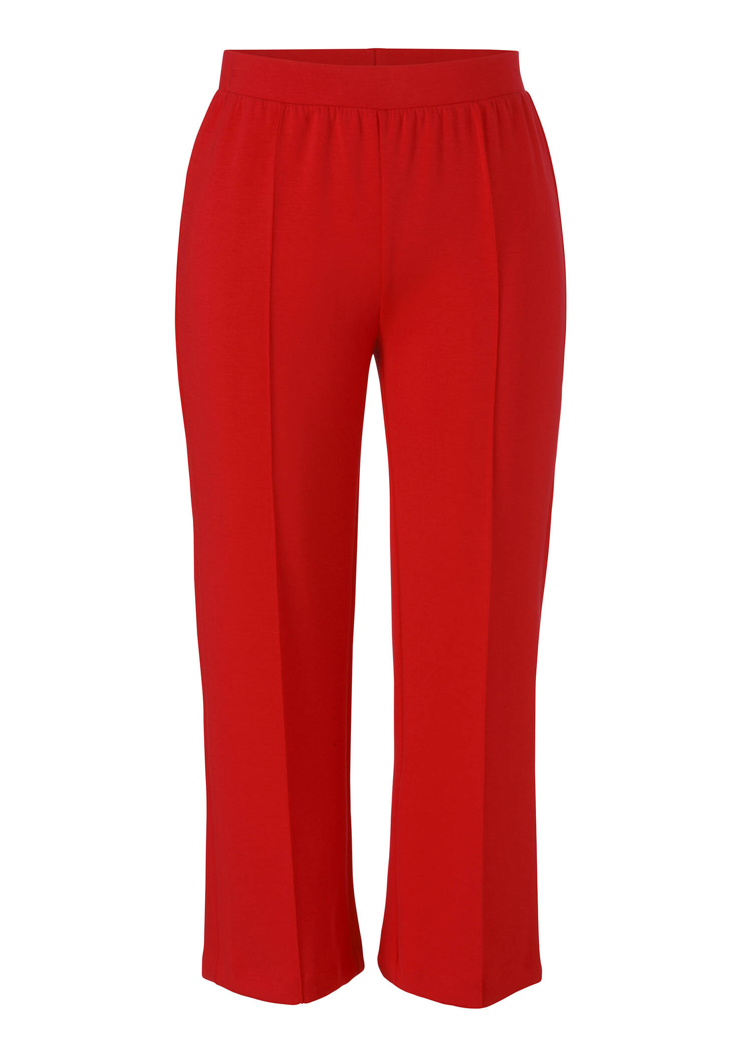 Edle Kombihose, weites Bein /