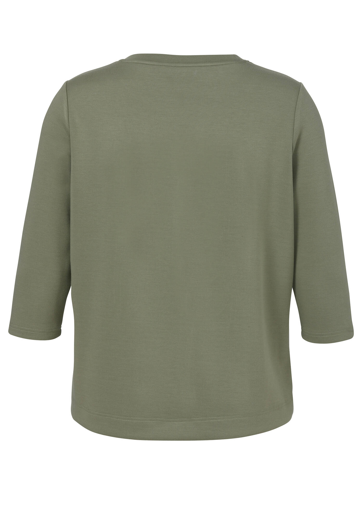 3/4-Arm Sweatshirt mit Front-Motiv /