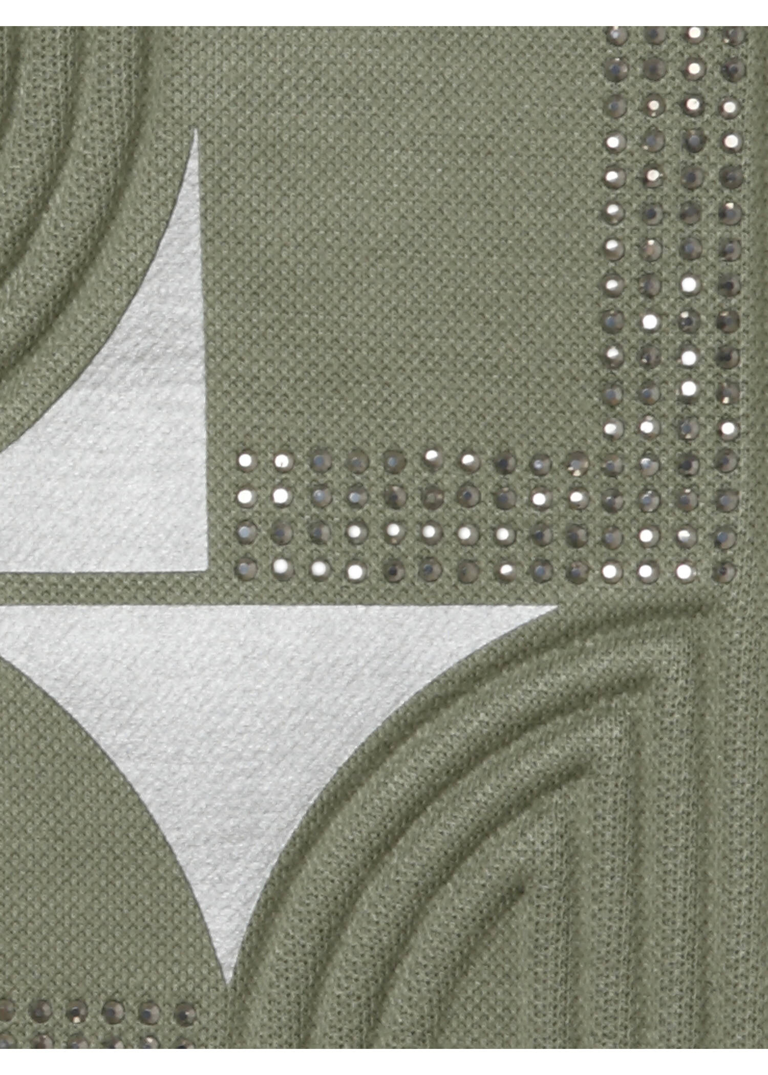 3/4-Arm Sweatshirt mit Front-Motiv /